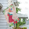 America Forever Vintage Stocking House Flag