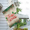 America Forever Tis The Season Holly & Pine Cone House Flag