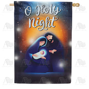 America Forever Divine Holy Night House Flag