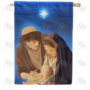 America Forever Sleep In Heavenly Peace House Flag