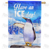America Forever Have An Ice Day! House Flag