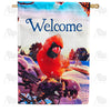 America Forever Cardinal Closeup House Flag