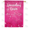 America Forever Cupid Spreading Love House Flag