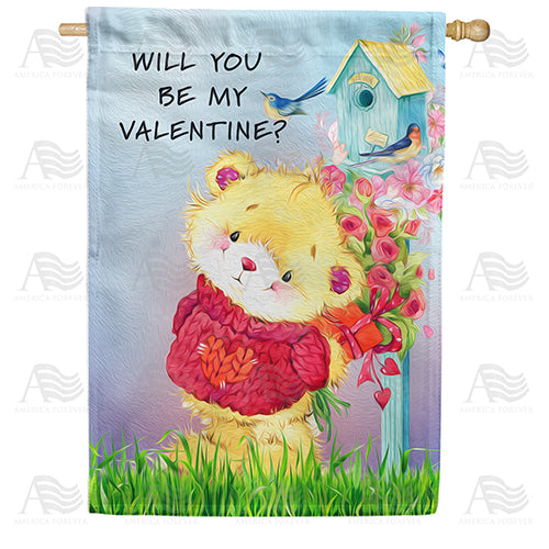 America Forever Be My Valentine? House Flag