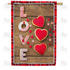 America Forever Baked With Love House Flag