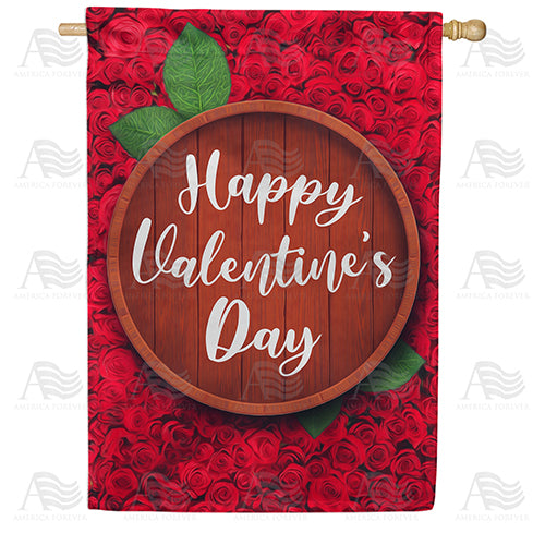 America Forever Our Love Gets Sweeter With Age House Flag