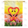 America Forever Heart To Heart House Flag