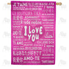 America Forever Love Is Universal House Flag