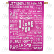 America Forever Love Is Universal House Flag