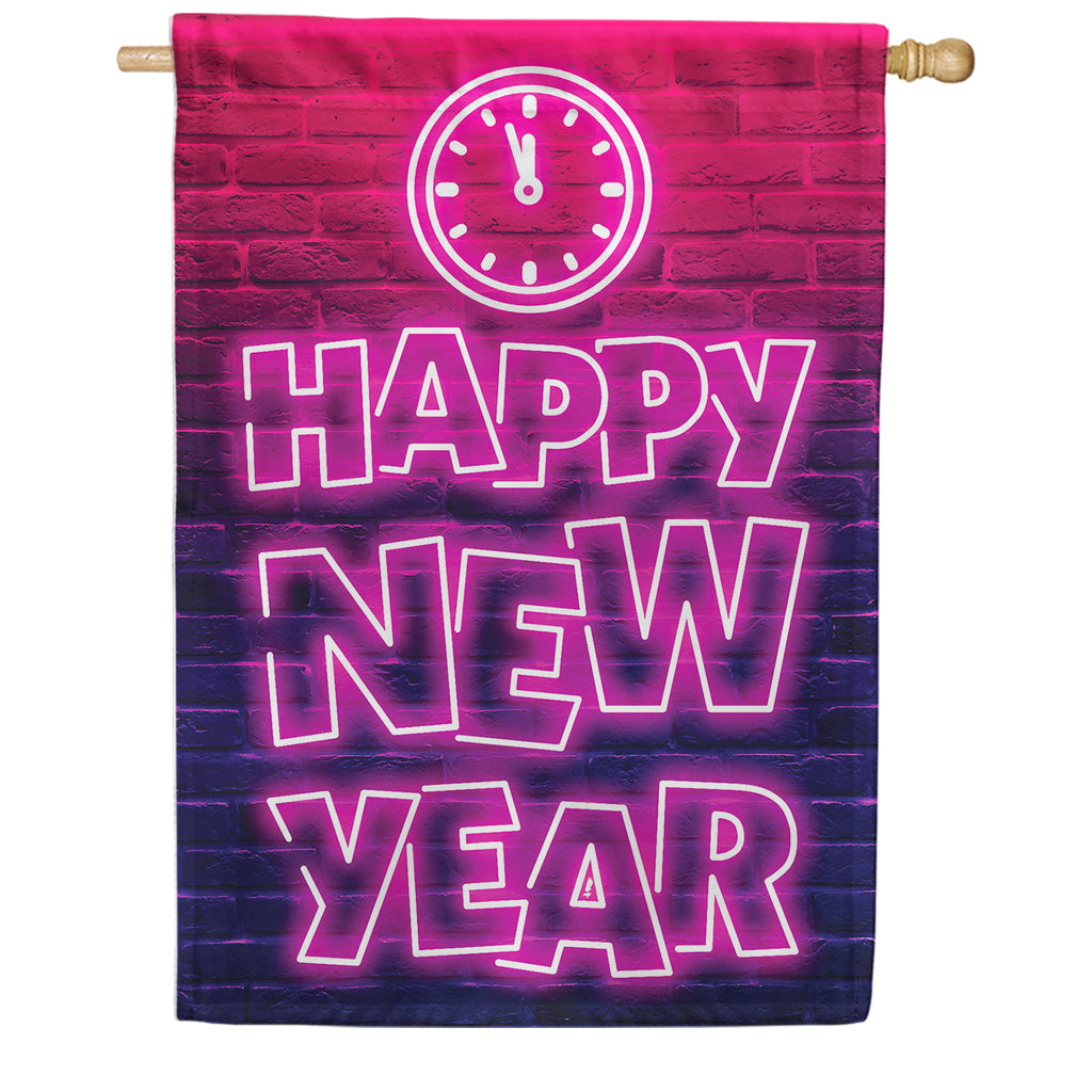 America Forever Neon New Year House Flag