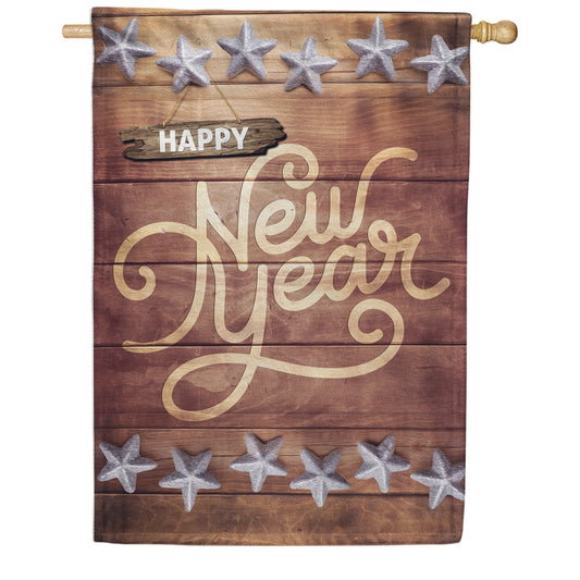 America Forever Western Style New Year House Flag
