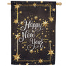 America Forever Golden New Year House Flag