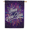 America Forever New Year Kaleidoscope House Flag