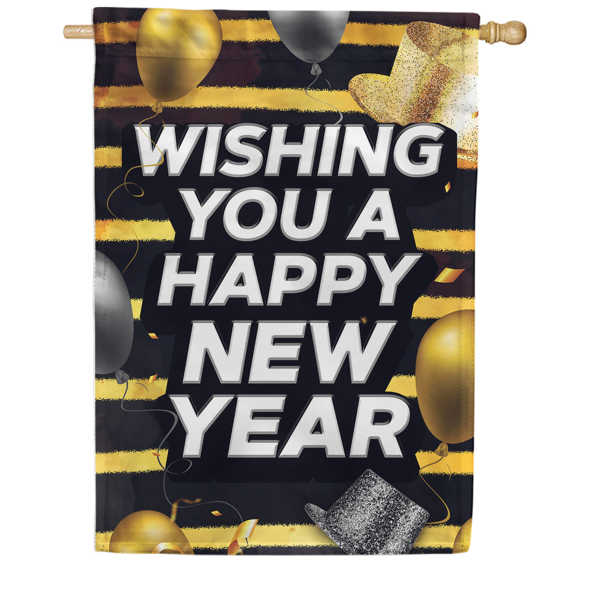 America Forever New Year Party Hats House Flag