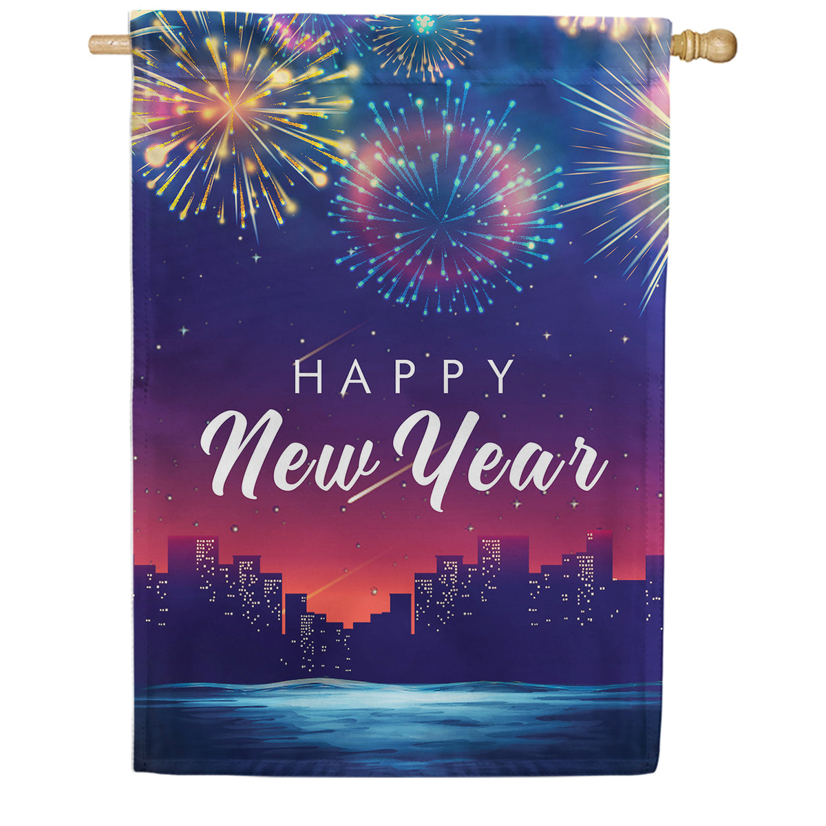America Forever Light Up the Sky House Flag