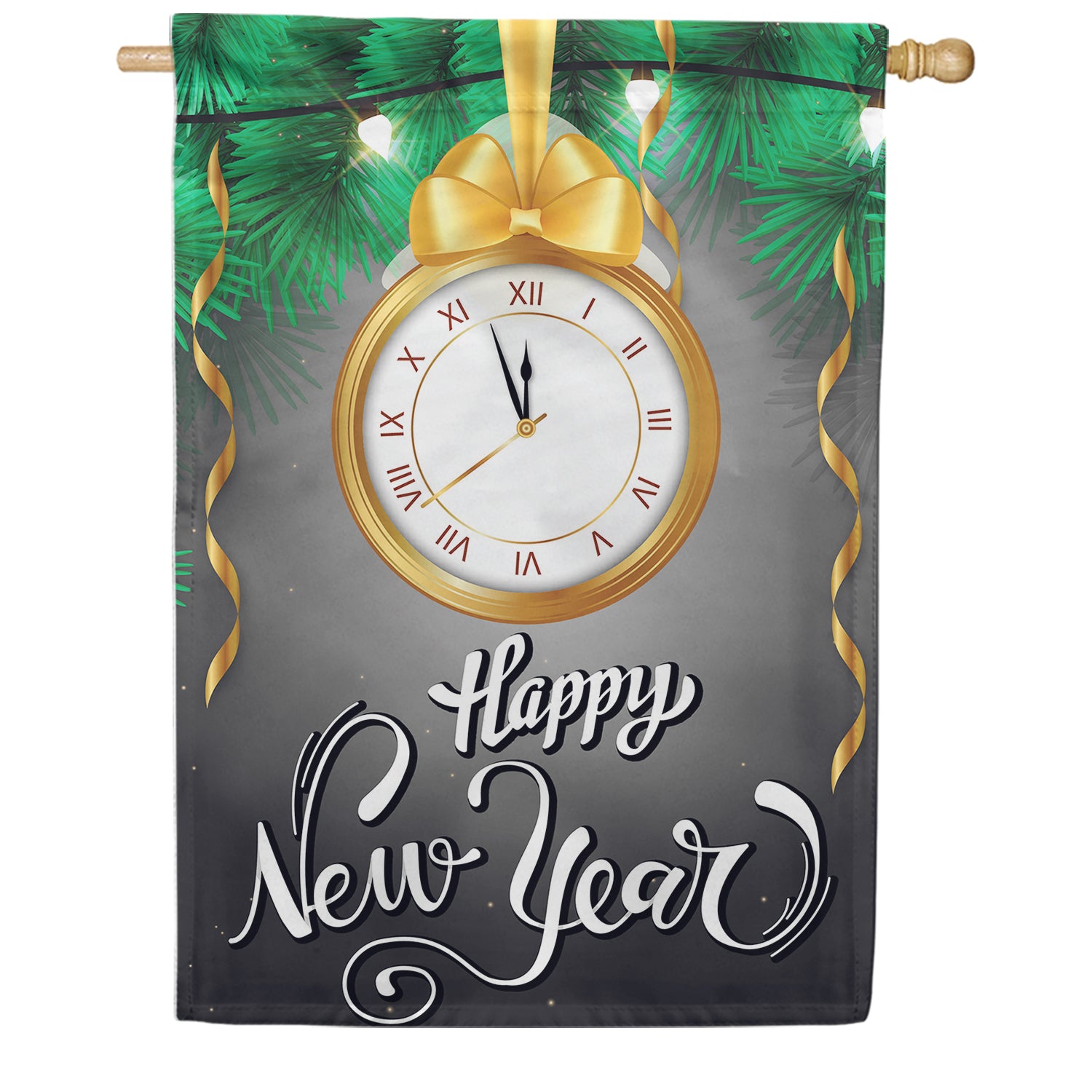 America Forever 3-2-1- Happy New Year! House Flag