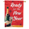 America Forever Ready For The New Year House Flag