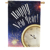 America Forever New Year Countdown House Flag