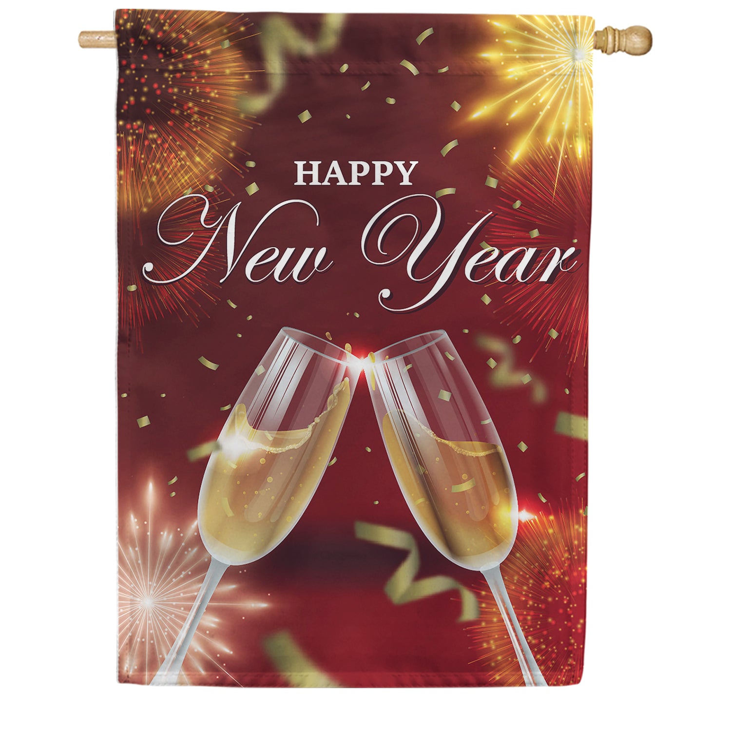 America Forever Clink! Happy New Year! House Flag