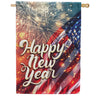 America Forever Happy New Year America House Flag