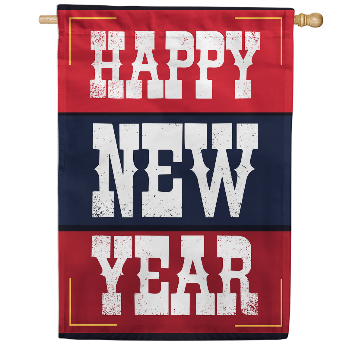 America Forever Country New Year House Flag