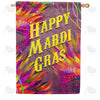 America Forever Mardi Gras Feather Masks House Flag
