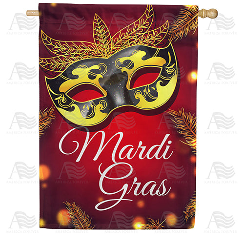 America Forever At The Mardi Gras Ball House Flag