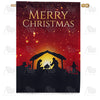 America Forever Our Dear Savior's Birth House Flag