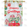 America Forever Christmas Tree Tradition House Flag