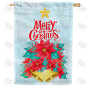 America Forever Ding Dong Christmas Is Here! House Flag