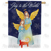 America Forever Hear The Angel Sing House Flag