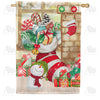 America Forever Huge Christmas Stocking House Flag