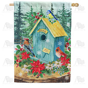 America Forever Birds Decorate Their House House Flag