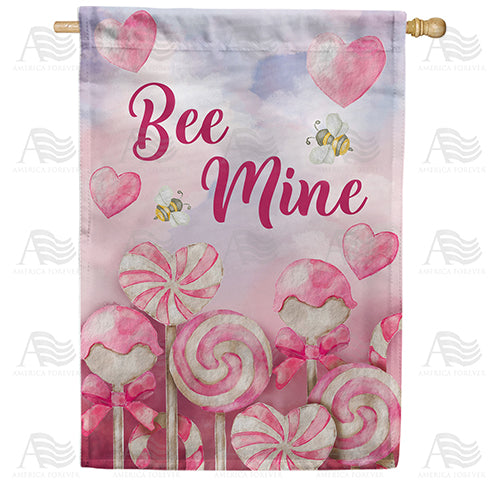 America Forever Lollipops & Hearts House Flag
