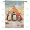 America Forever Penguin Hut House Flag