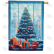 America Forever Hi Rise Christmas House Flag