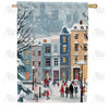 America Forever Christmas Shoppers House Flag