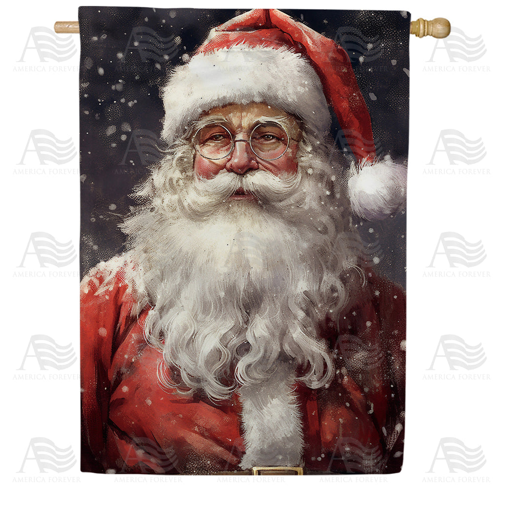 America Forever Old St. Nick House Flag