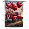America Forever Vintage Valentine's Delivery House Flag