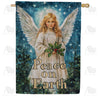 America Forever Heavenly Angel Peace House Flag