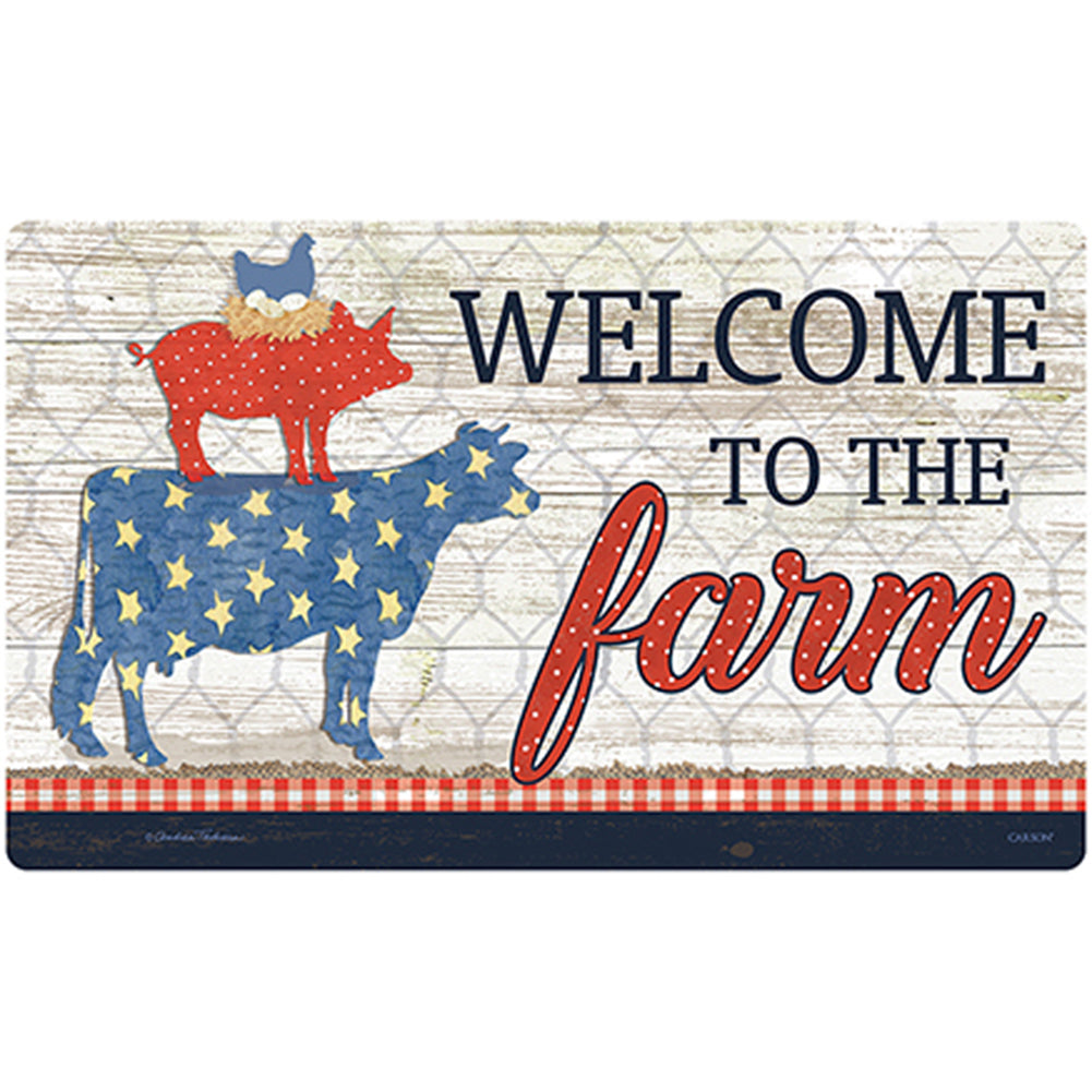 Carson Farm Sweet Farm Doormat