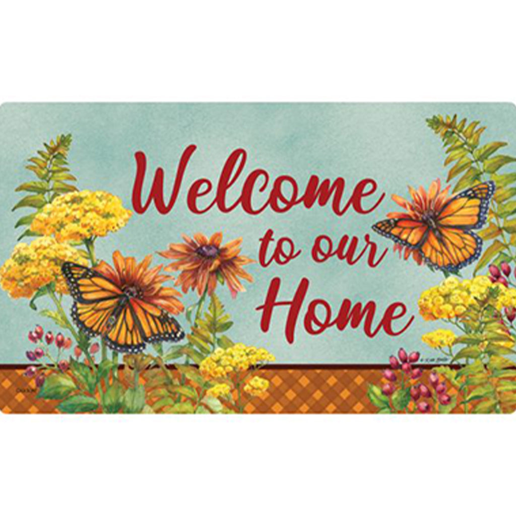 Carson Autumn Monarchs Doormat
