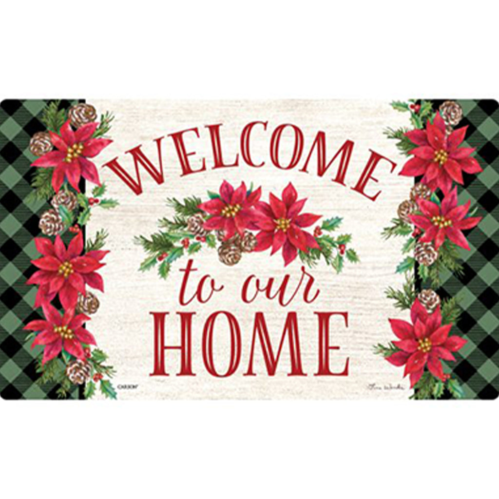 Carson Christmas Tree Welcome Doormat