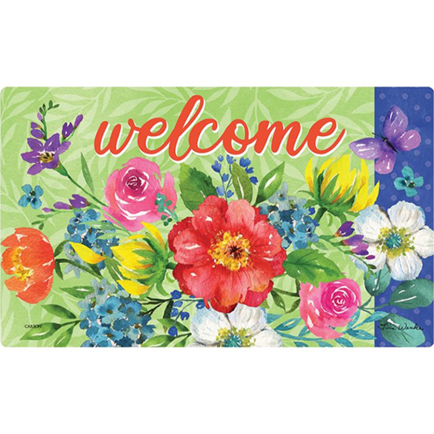 Carson Floral Spray Doormat