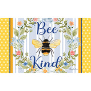 Carson Bee Kind Wreath Door Mat
