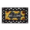 Carson Welcome Sunflowers Mini Doormat