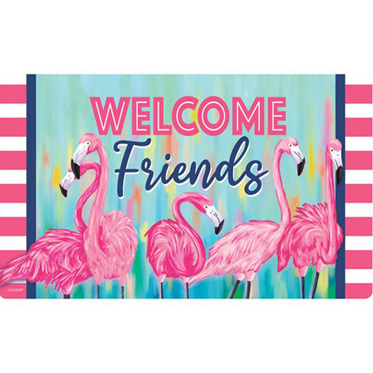 Carson Flamingo Paradise Doormat