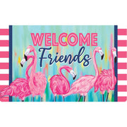 Carson Flamingo Paradise Door Mat