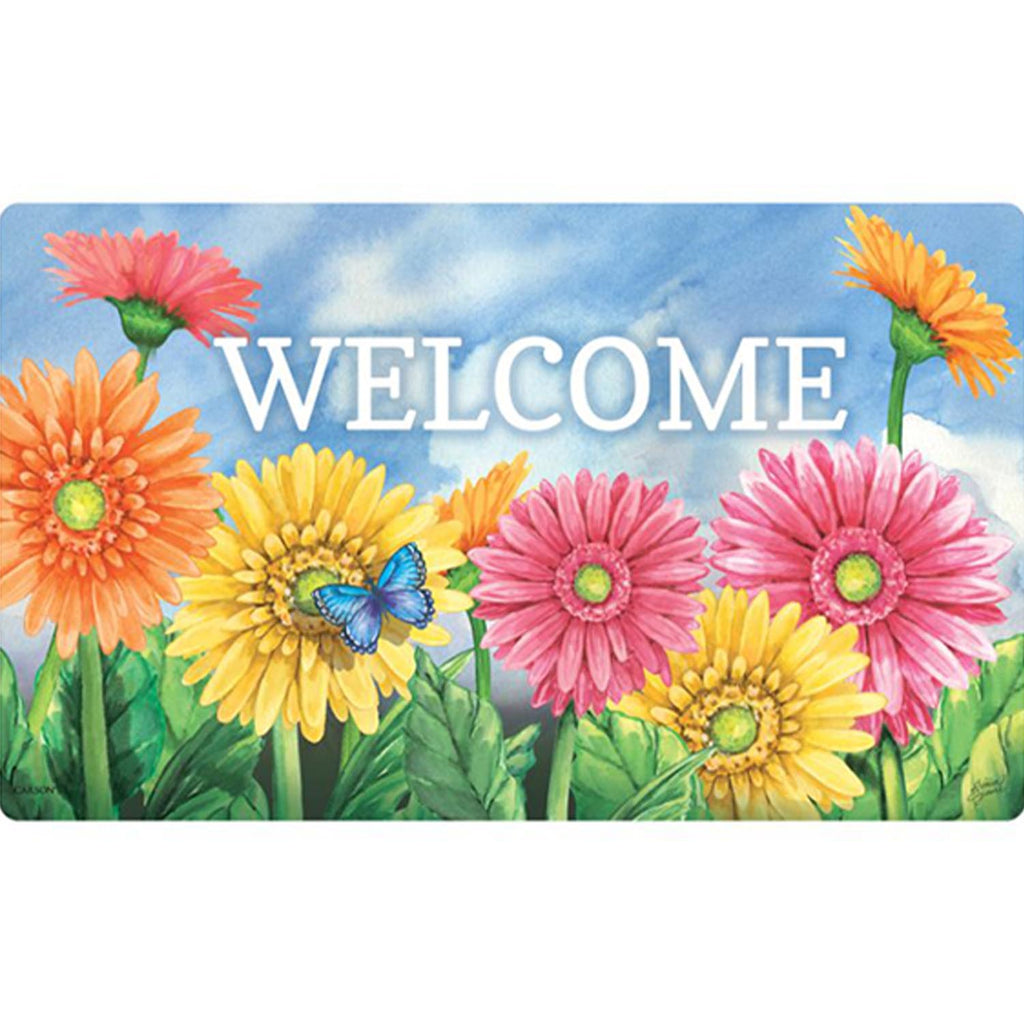 Carson Gerbera Welcome Doormat