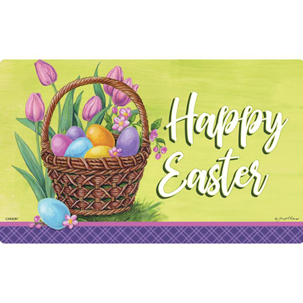 Carson Easter Basket Doormat